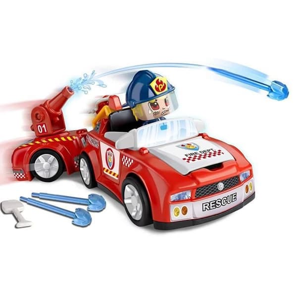 FIRE BRIGADE FIRE ENGINE water cannon PINYPON ACTION FIGURE as a gift