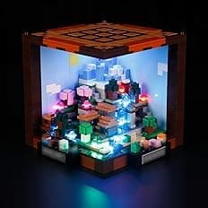 LED lighting for the LEGO 21265 Craft Table Lights Set by YEABRICKS