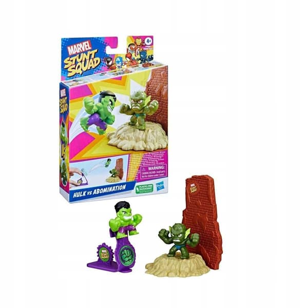 Marvel Avengers Stunt Squad: Hulk vs Abomination F7066 Spidey