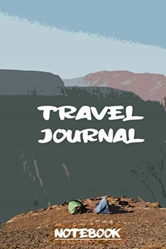 Travel Journal NOTEBOOK ,,: Travel notebook, blank notebook, durable