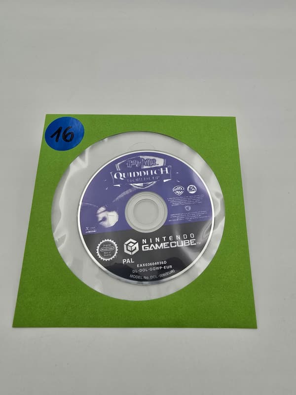 NINTENDO GAMECUBE HARRY POTTER QUIDDITCH WORLD CUP