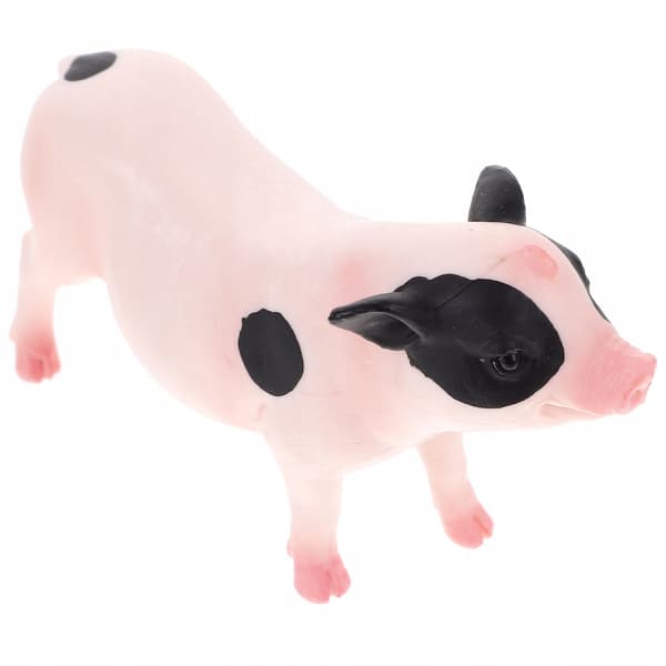 PLASTIC PIG FIGURINE – REALISTIC APPEARANCE AND DURABILITY