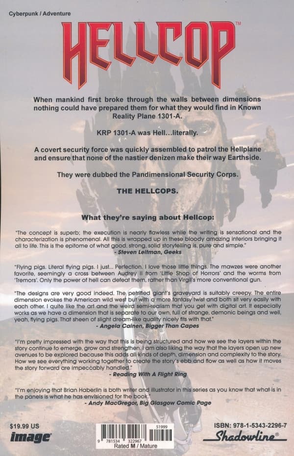 HELLCOP TP VOL 01 WELCOME TO HELL (MEGA SALE)