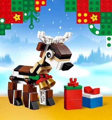 40434 Lego Creator Christmas Reindeer – Santa’s gift, polybag, MISB
