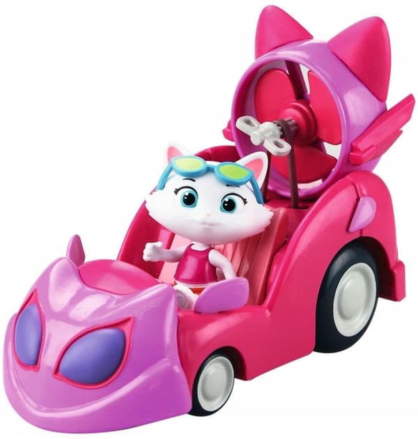 Figure 44: Milady’s Cats in a Smoby Cabriolet