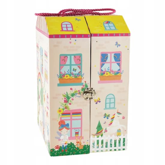 Floss & Rock – Rainbow Fairies House Set, 18 figures