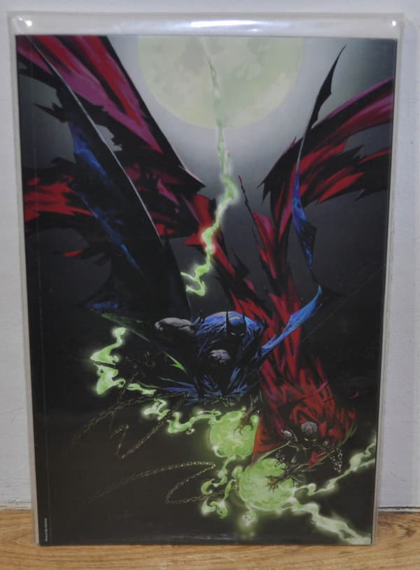 BDB+ BATMAN SPAWN 1 GLOW-IN-THE-DARK VARIANT