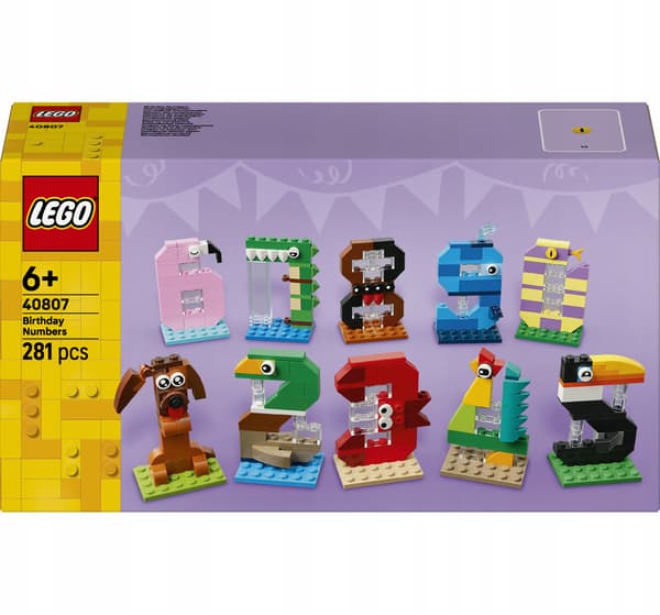 LEGO Iconic 40807 Birthday Numbers
