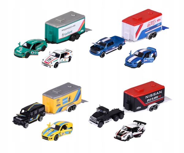 CHILDREN’S GIFT: Small Vehicle with Trailer – Resoraki, SOLIDLY MADE