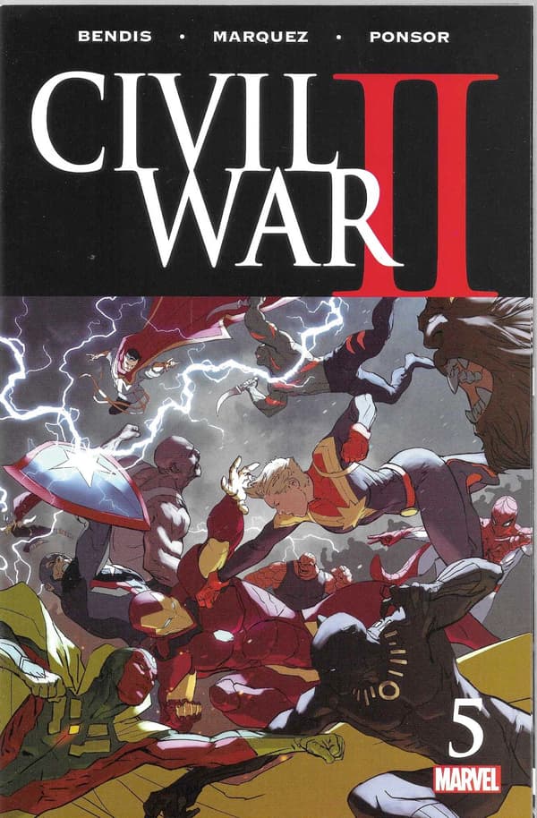 Marvel Civil War 2 Comic 0-5/2016 (in English)
