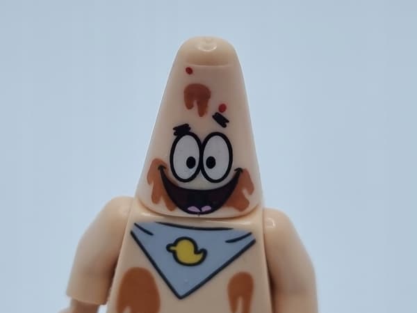 LEGO 3816 SpongeBob PATRICK - Bib, Ice Cream Splotches bob030