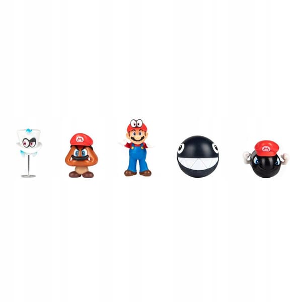 Super Mario Bros. Odyssey Goomba Cappy Figurine Set
