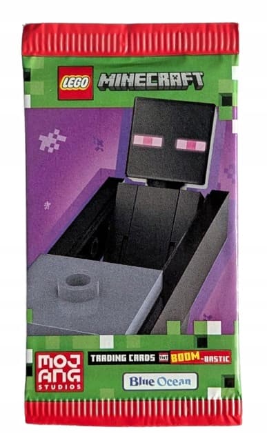 LEGO Minecraft Series 2 Boom-Bastic Cards – 8 packets – NEW