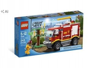 LEGO City 4208 Off-Road Fire Engine, 243 pieces