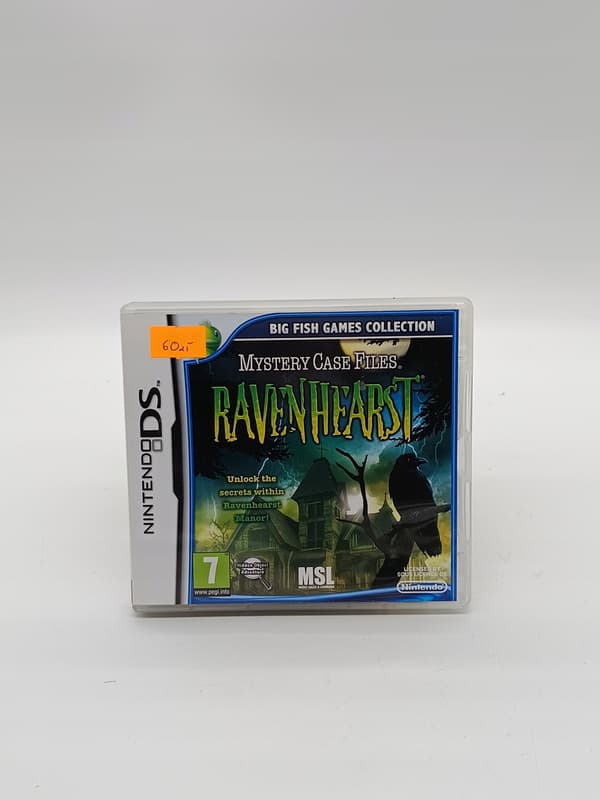 Mystery Case Files: Ravenhearst – Nintendo DS boxed version