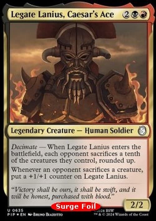 Magic: The Gathering Legate Lanius, Caesars Ace