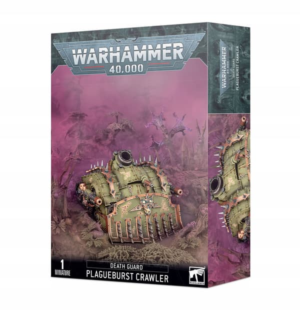 Warhammer 40,000: DEATH GUARD PLAGUEBURST CRAWLER, Games Workshop models
