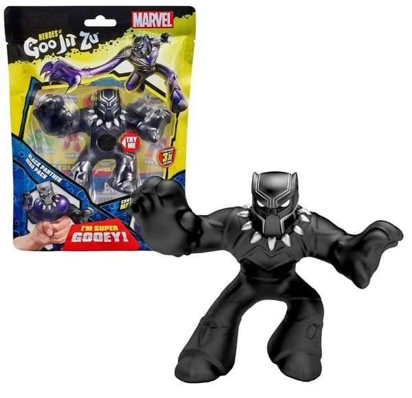 GOO JIT ZU PANTERA MARVEL HERO SQUISHY FIGURINE
