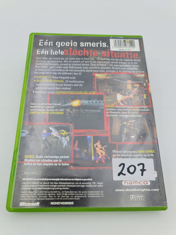 XBOX DEAD TO RIGHTS