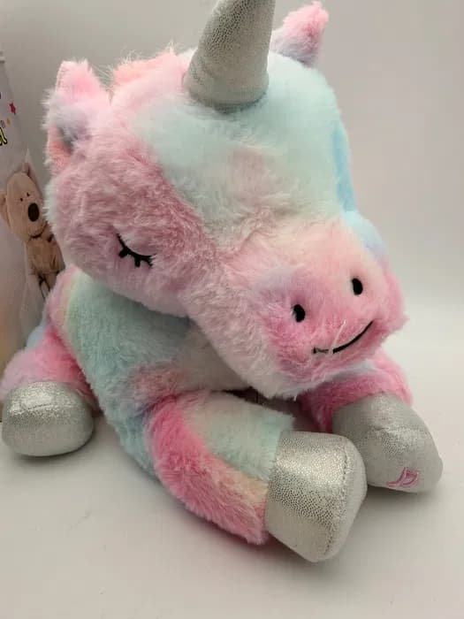Plush unicorn set with little unicorns