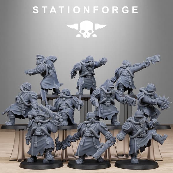 Corrupted Guard Filthcrew Mutants – x10