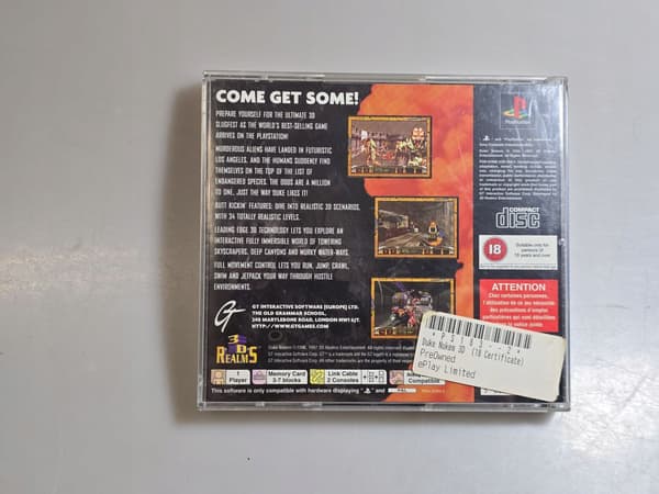 DUKE NUKEM PS1