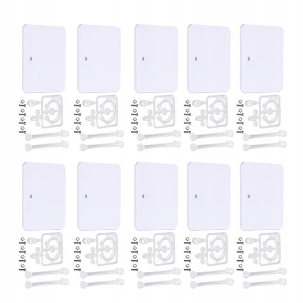 10pcs Installation Instructions Assembly Diagram Display Base Bracket BS