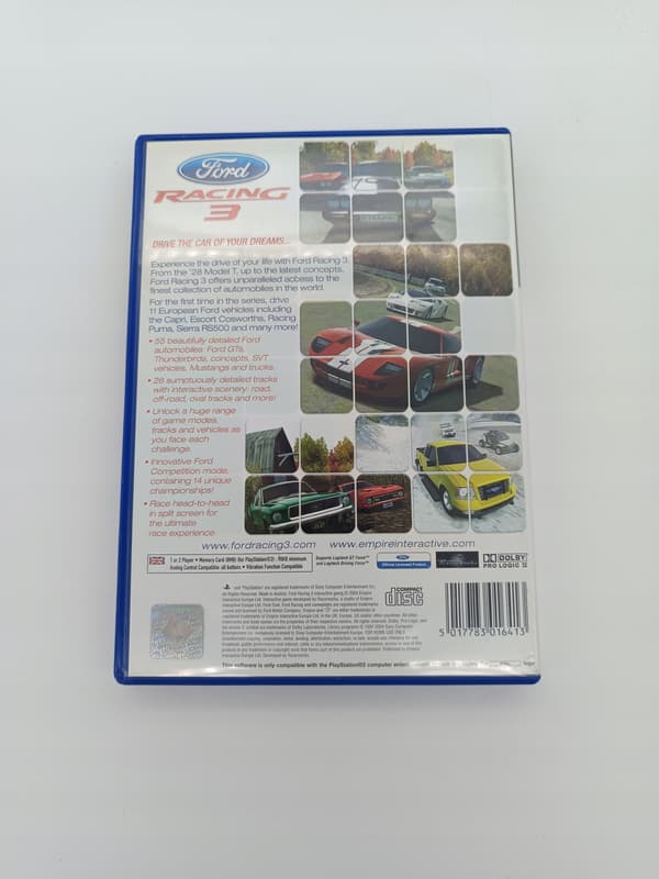 Ford Racing 3 PS2 PlayStation 2 (PS2) boxed