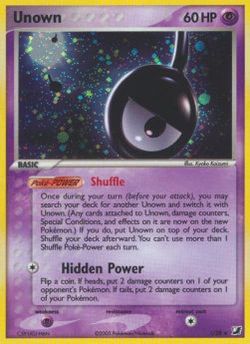 Pokemon Unown [!]