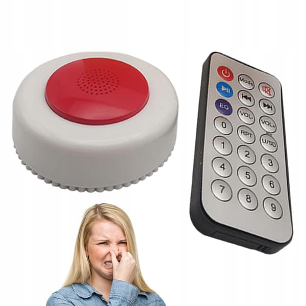 Remote-controlled spinning top machine. A fun gift for children. Sound-effect machine. White and round.