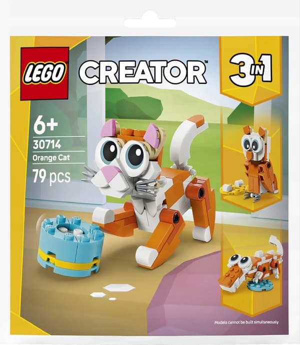 LEGO Creator 3-in-1 Ginger Cat 30714.