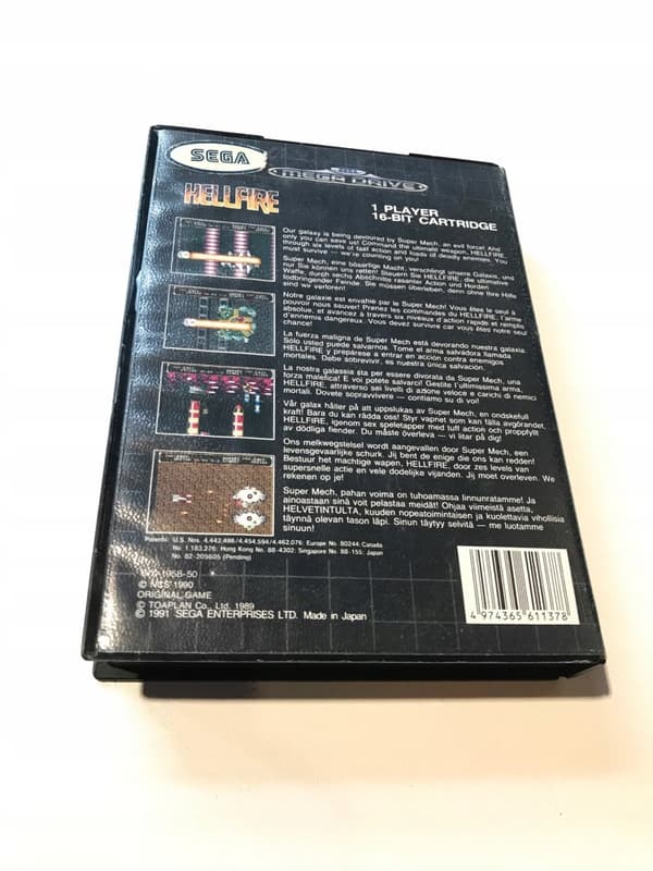 HELLFIRE SEGA MEGA DRIVE