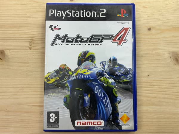 MOTO GP 4 MOTOGP db+ disc – PS2 release