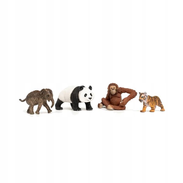 SCHLEICH 42736 ASIA WILD LIFE STARTER SET