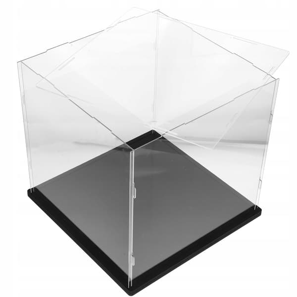 TRANSPARENT ACRYLIC BOX FOR FIGURINES AND MODELS