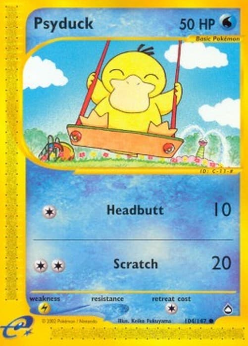 Pokemon TCG Psyduck