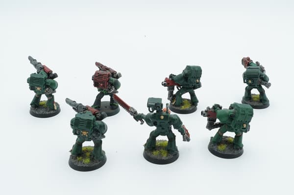 Warhammer 40k Space Marines Devastator Squad – set of 6 plastic miniatures