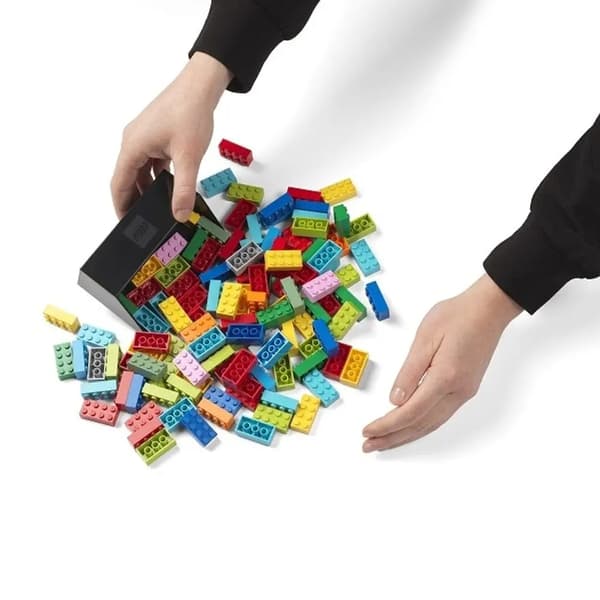 LEGO Dustpan Set with Diverter (Grey/Black) LEGO