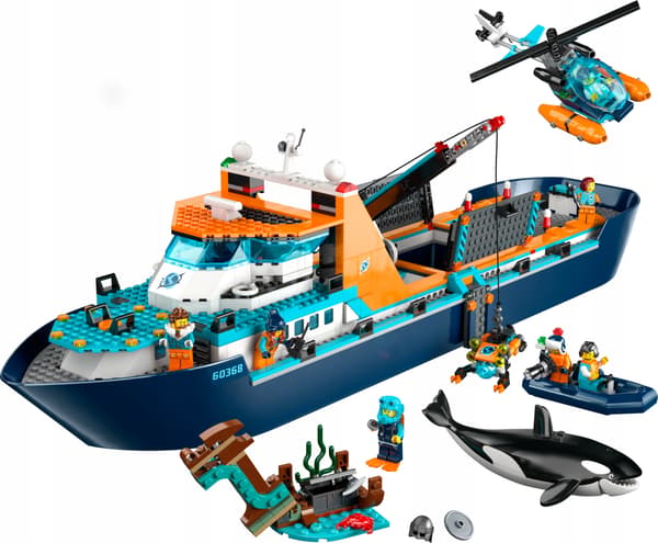 LEGO City: Arctic Explorer’s Boat 60368