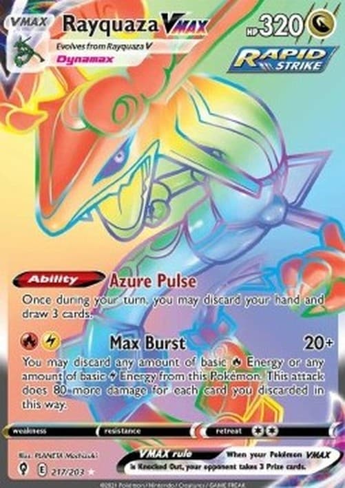 Pokemon Rayquaza VMAX