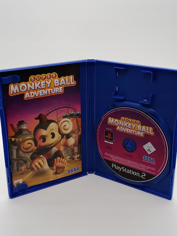 PS2 game: SUPER MONKEY BALL ADVENTURE for Sony PlayStation 2 (PS2)