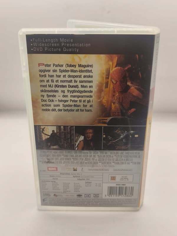 SPIDER-MAN 2 UMD VIDEO PSP POLISH SUBTITLES