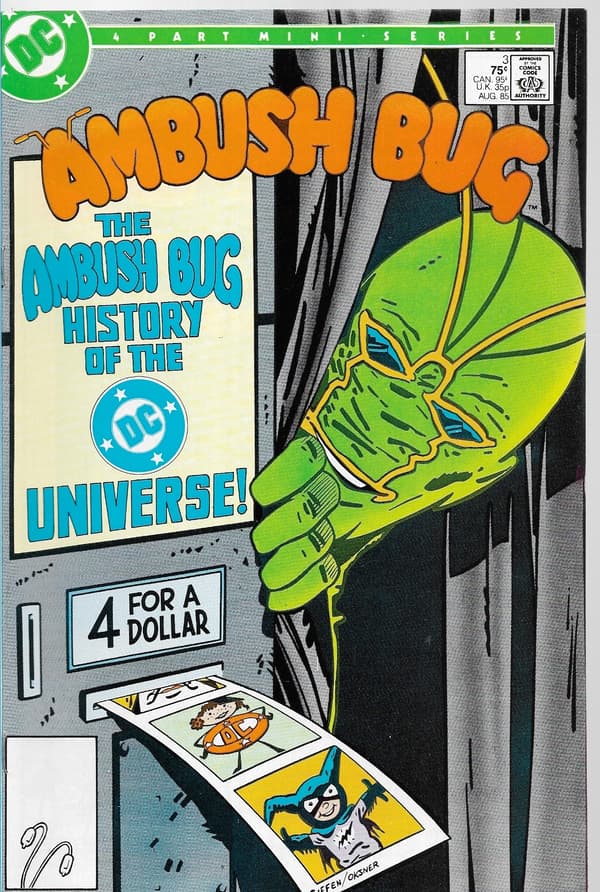 DC Ambush Bug Comics 1–4/1985 (in English) – Complete set!