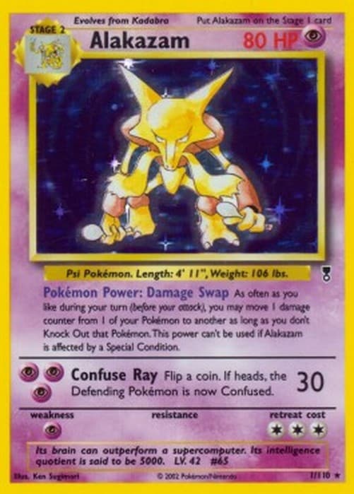 Pokemon TCG Alakazam
