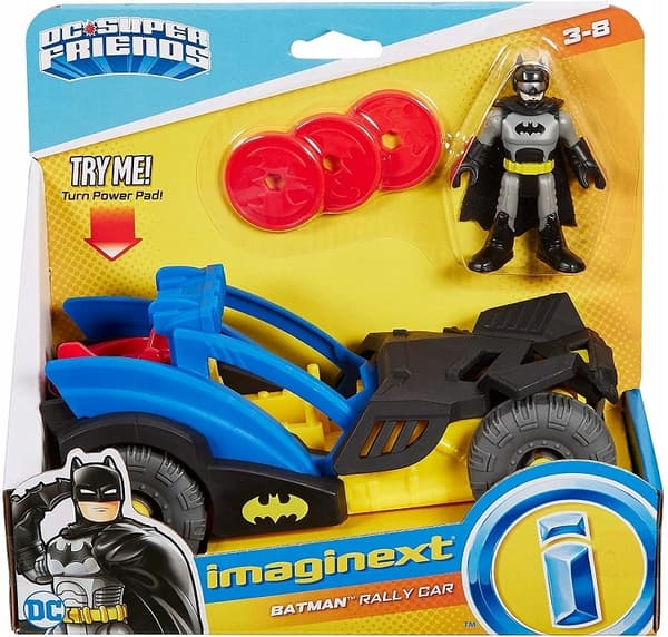 DC SUPER FRIENDS BATMAN RALLY CAR