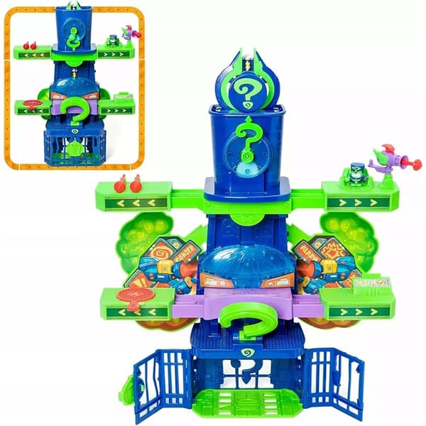 Magicbox Enigma Tower Toy Set, 40x46 cm, multicoloured, with a figure, 3+
