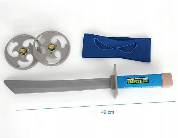 Interactive Teenage Mutant Ninja Turtles Leonardo set with weapons and armour