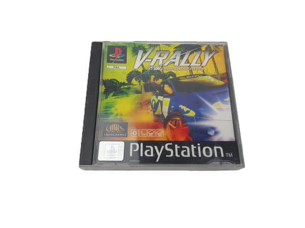 V-Rally for PlayStation (PSX) – boxed version (English) (4i)