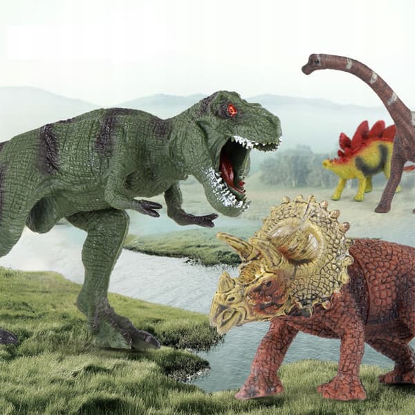 Jurassic Park Dinosaurs + Interactive Mat Set