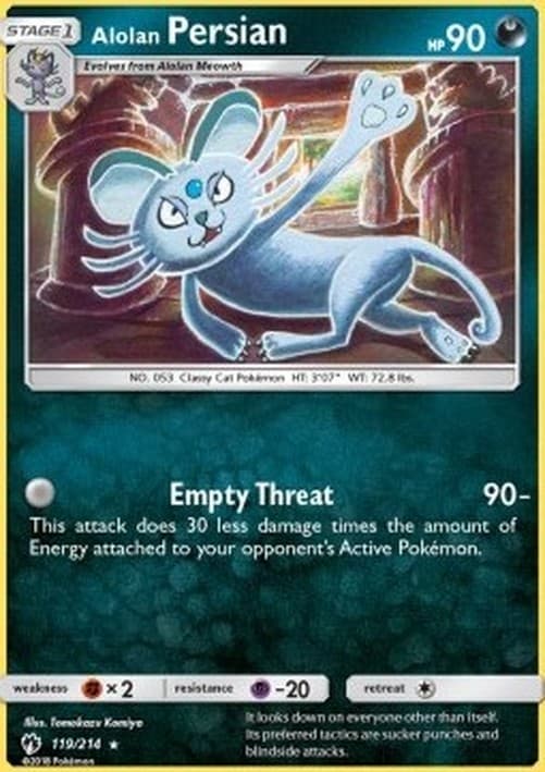 Pokemon Alolan Persian
